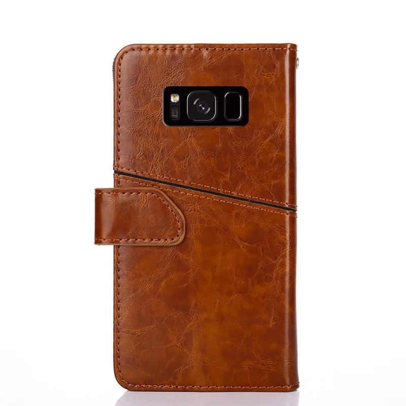 Сотовый Чехол для телефона Xiaomi 8 Lite 6 SE Redmi Pro Note 2 3 бизнес сплайсинга Флип кожаный