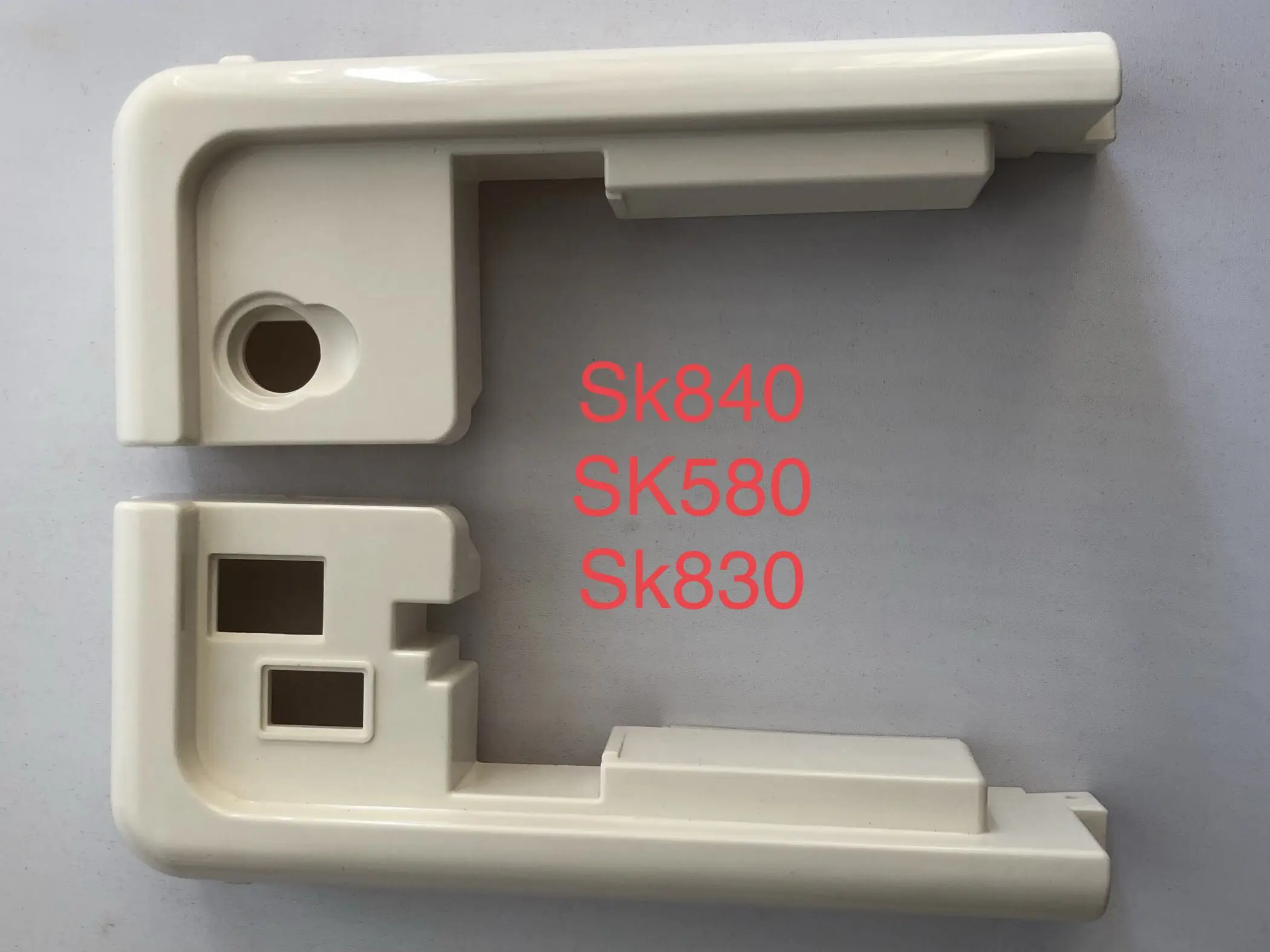Фото 2 шт., вязальная машина Silver Reed Part Sk830 Sk840 Sk580, боковая панель коробки, R/L №1