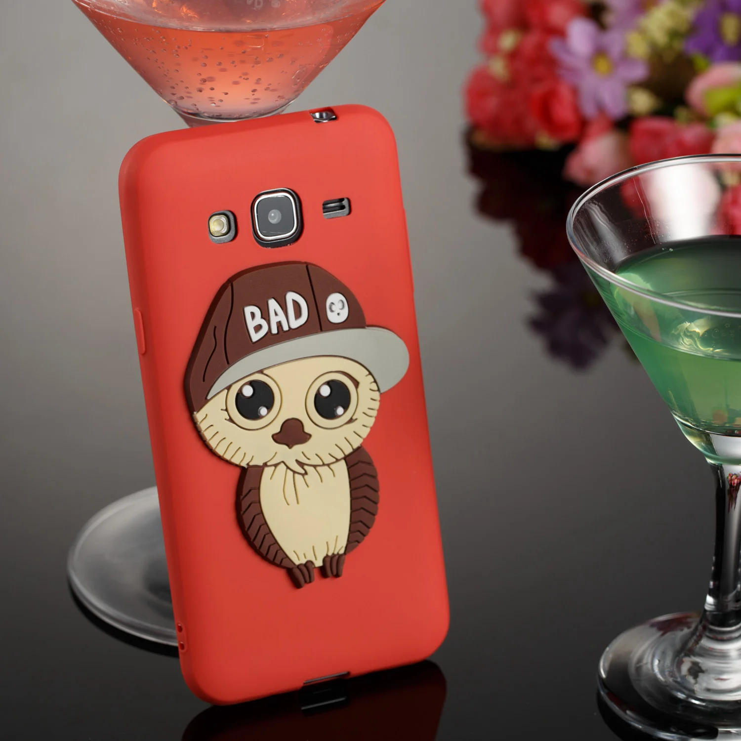 Сова pattern Защитный чехол для мобильных телефонов samsung J3 j310 Мужские модельные патч