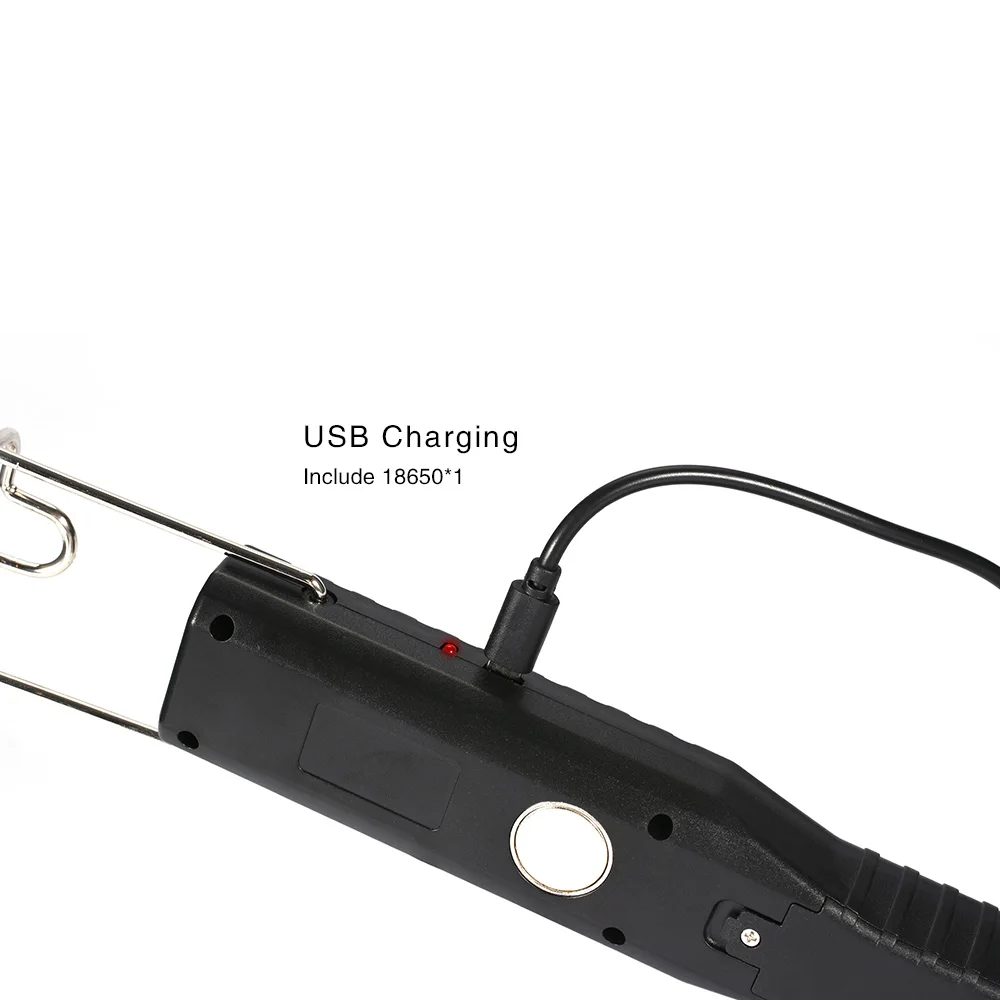 Сова рабочий светильник светодиодный рабочий светильник Перезаряжаемый usb портативный светильник ing Магнитный из водонепроницаемого материала с одной главной балкой с крючком, работающая вне дома светильник s