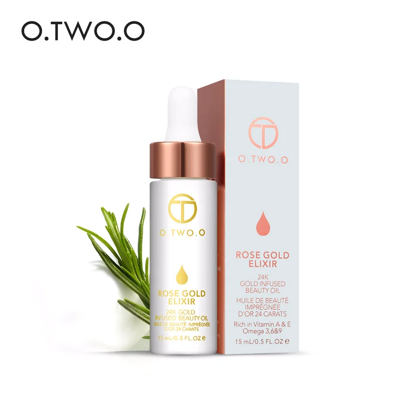 O.TW O.O 24k эфирное масло из розового золота увлажняющее укрепляющее для макияжа