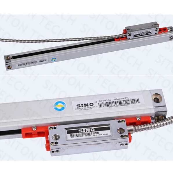 

Free shipping high precision lathe and milling 0.005mm / 0.001mm Sino KA300 920mm linear transducer KA-300 920mm grating ruler