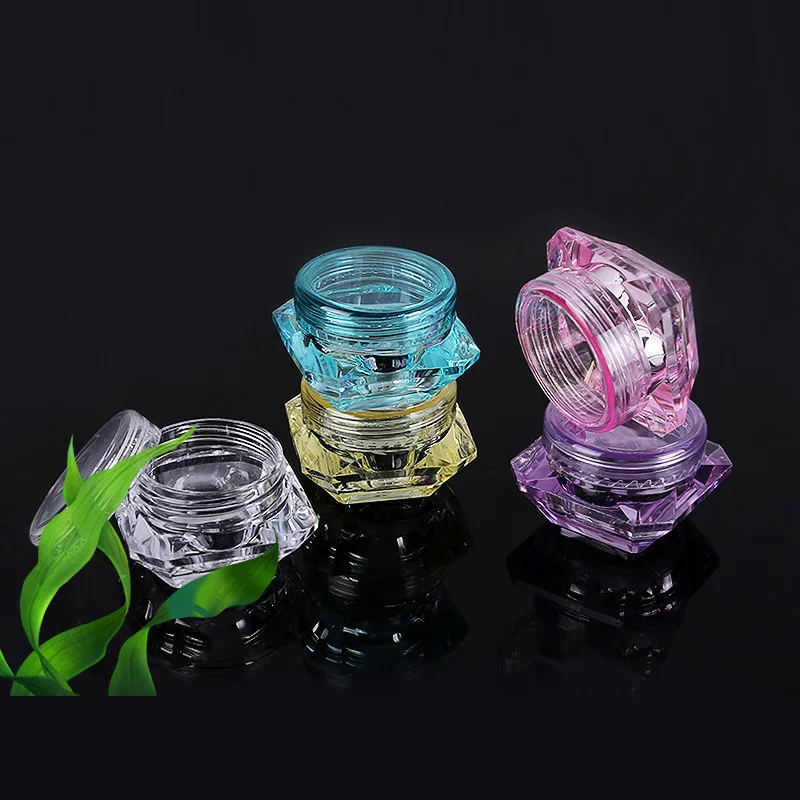 10x Eyeshadow Lip Balm Makeup Face Cosmetic Empty Jar Pot Cream Container Travel | Красота и здоровье