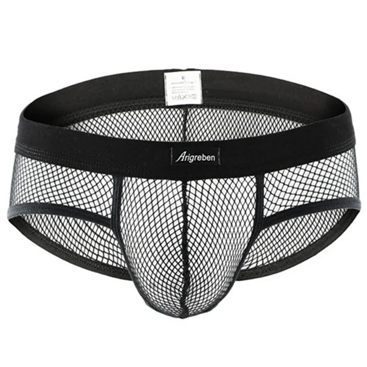 Мужское однотонное нижнее белье стринги сексуальное мужское для геев дышащее