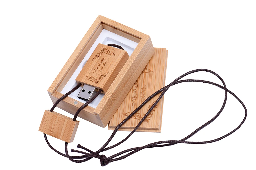JASTER Nutural деревянный USB флеш-накопитель ремешок деревянная Флешка 8 ГБ 16 ГБ 32 ГБ флеш-накопитель карта памяти U диск логотип клиента