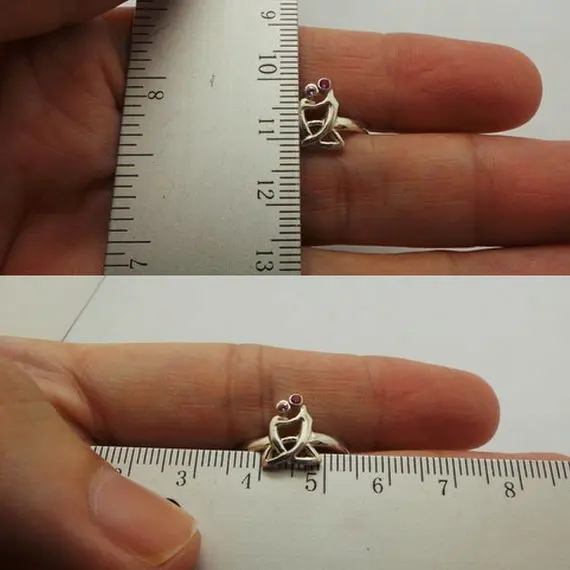 Модное кольцо для мамы и ребенка подарок ювелирные изделия на день матери