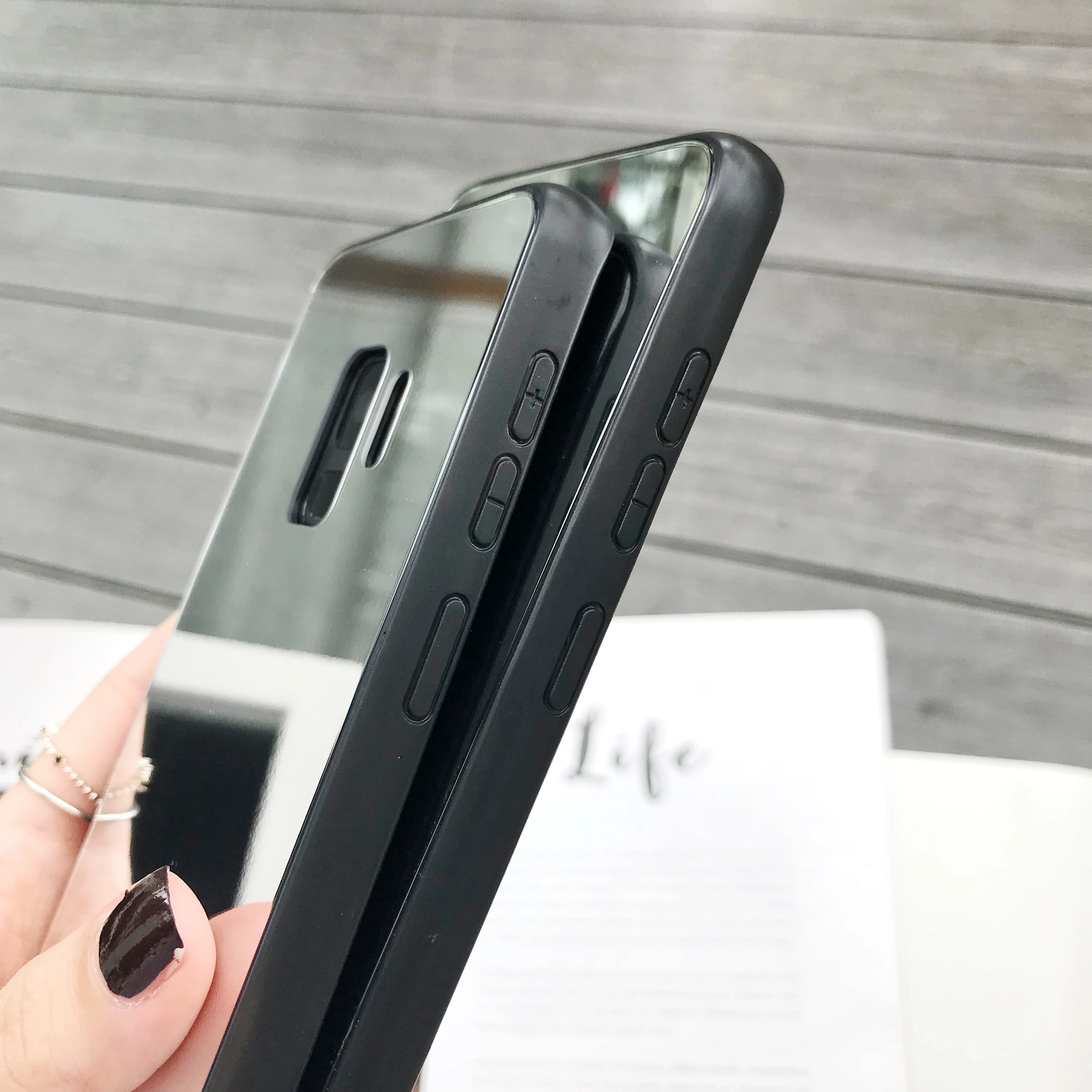 Mirror Phone Case For iPhone X XR XS Max 6 6S 7 8 Plus case with Makeup mirror |