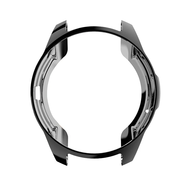 black 360 чехол для экрана для samsung Galaxy Watch 42 мм 42 мм крышка на Sumsung gear S2 S 2 gear S2 браслет полоса защитный ковер - Цвет: black