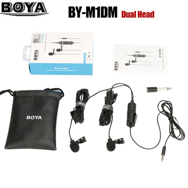 BY-M1DM BOYA BY-MM1 беспроводной микрофон камера видео микрофон Подставка для iPhone X DJI Осмо Карманный Zhiyun Smooth 4 PK BM Rode VideoMicro - Цвет: BY-M1DM
