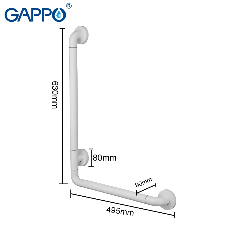 GAPPO Grab Bar Series противоскользящие поручни для ванной из нержавеющей стали