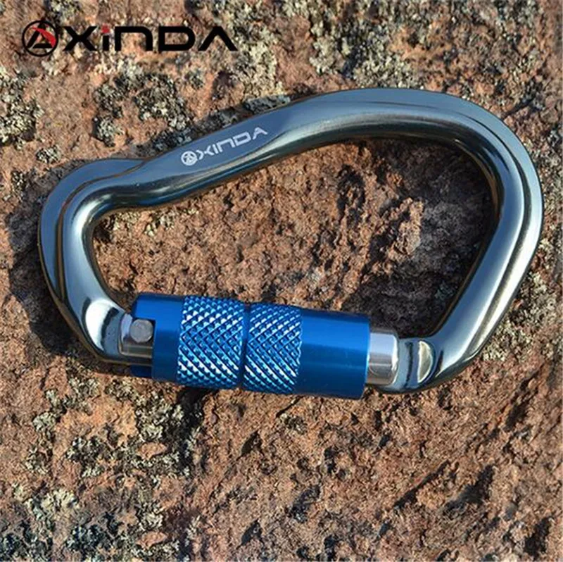 XINDA Профессиональный наружный замок для скалолазания 23KN с Натяжной пряжкой