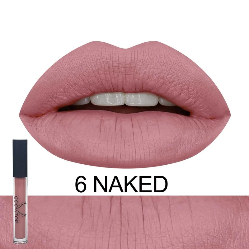 06 Долговечный Матовый жидкий блеск для губ Lapiz labial kyliejenner beauty Makeup Fenty Косметика Прямая поставка - Цвет: 06