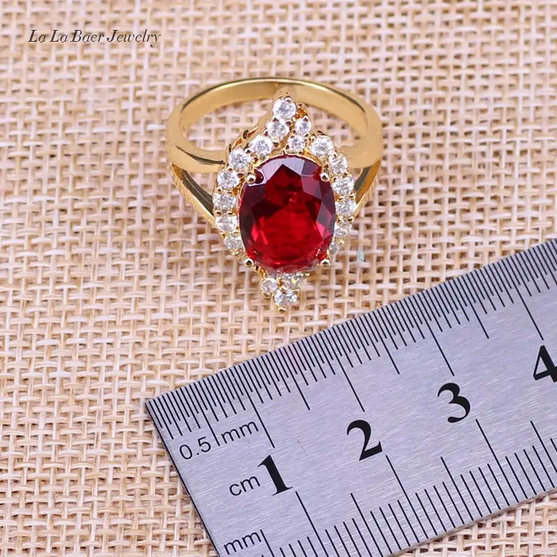 L & B роскошные свадебные комплекты ювелирных изделий для глаз золотого цвета