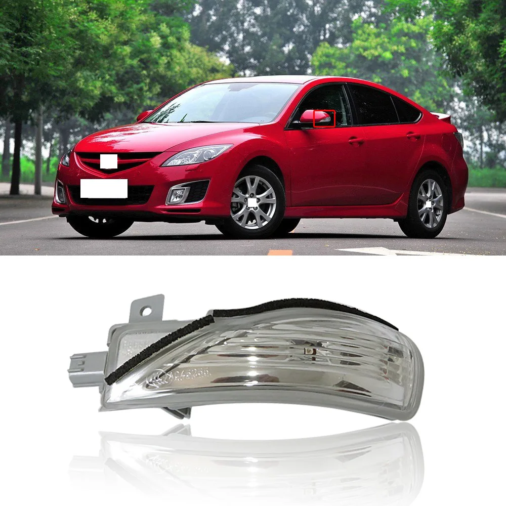 CAPQX для Mazda 6 GH 07-12 для Mazda 3 BL 08-13 боковое зеркало заднего вида Светодиодный светильник сигнала поворота мигающий индикатор сигнальный светильник