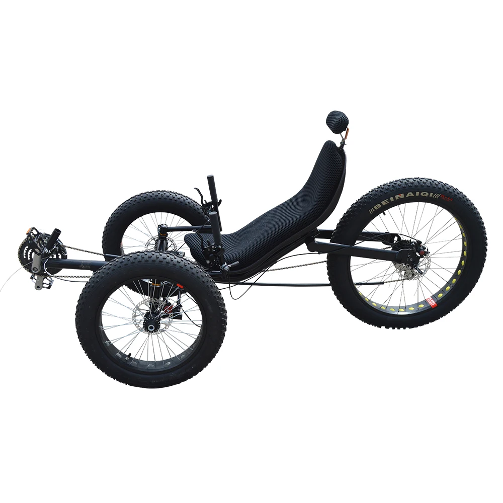 Трехколесный толстой шины лежачий Трайк|recumbent trike|fat tiretrike recumbent |