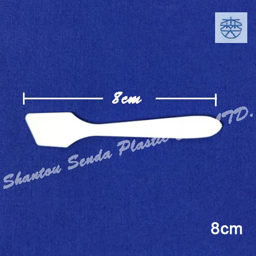 100 шт./лот бесплатная доставка пластиковый косметический инструмент плоская