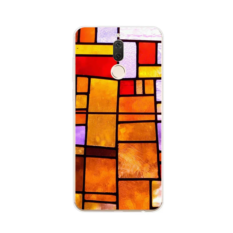 Huawei nova 2i Case Silicon Graffiti 3D relief Painting Soft TPU Back Cover for 2I Phone Protect shell |
