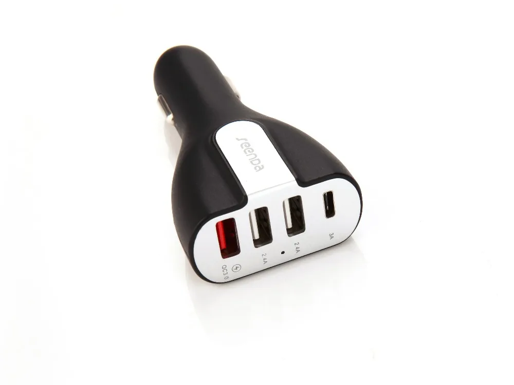 Автомобильное зарядное устройство Moveski с 4 USB портами универсальное