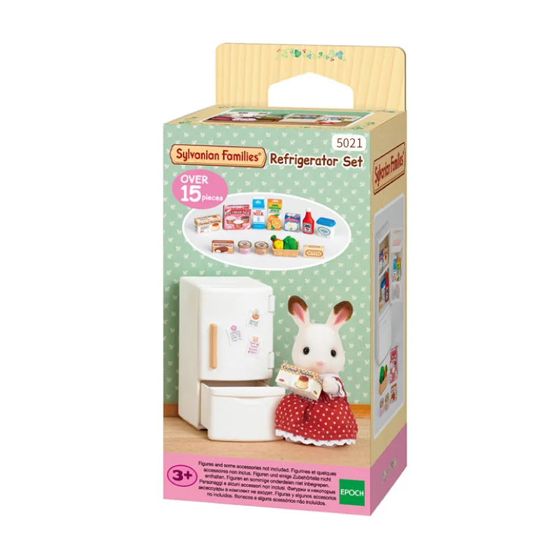 Sylvanian Family кукольный домик игровой набор мебель холодильник аксессуаров подарок