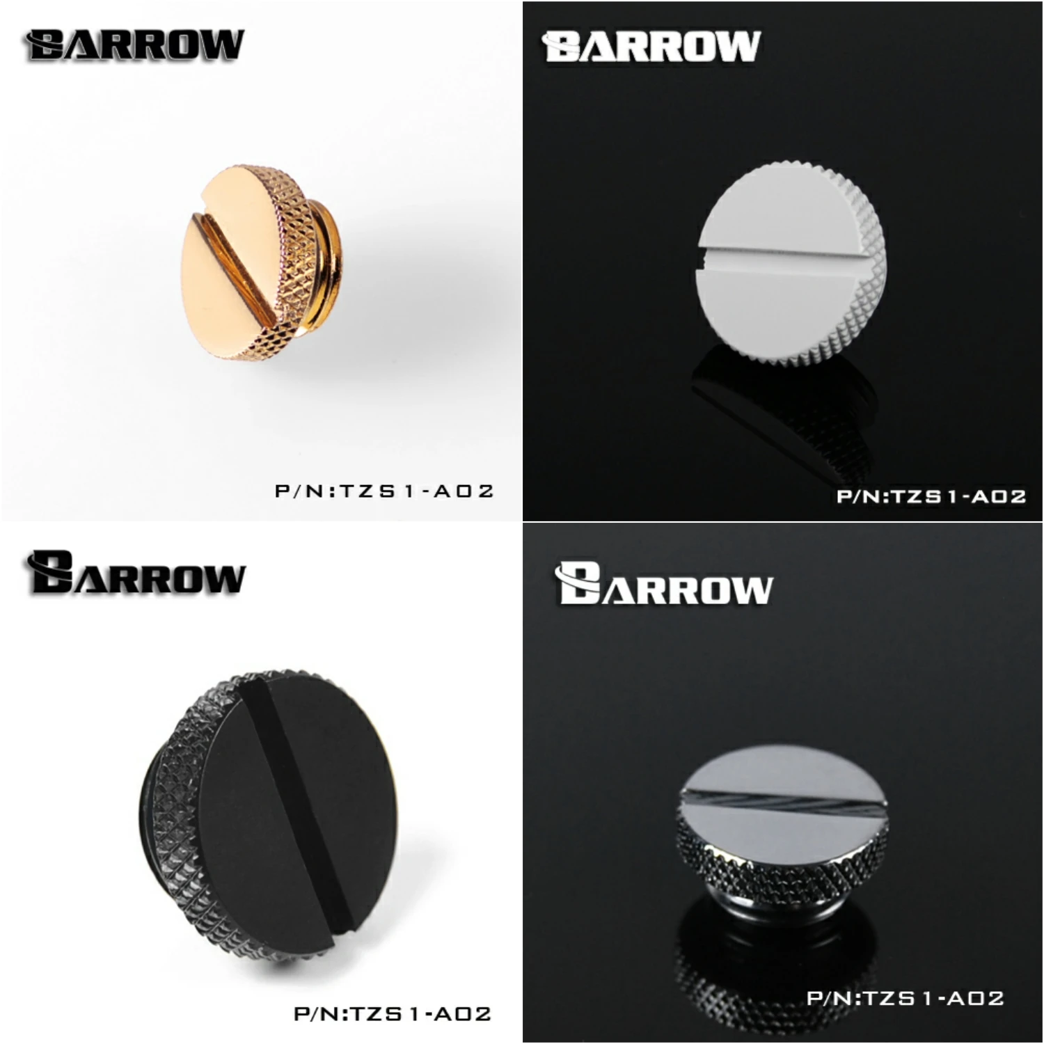 Торцевая крышка Barrow G1/4 &quot облегающая TZS1 A02|fittings barrow|barrow fittingg1/4 fitting |