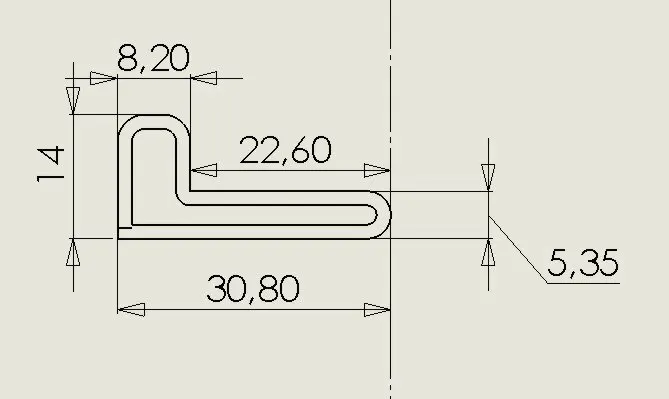 Изготовленные на заказ пружины из нержавеющей стали 316 зажимы для формирования