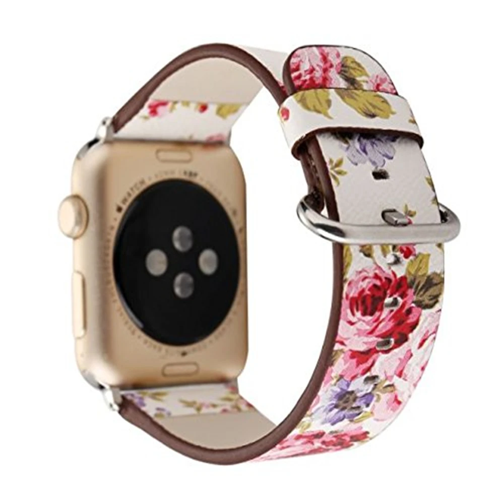 Холст и кожа Apple Watch замена группы для Для женщин по FOLOME для 38/42/40/44 мм подходит Apple iWatch 1/2/3/4 Nike Edition