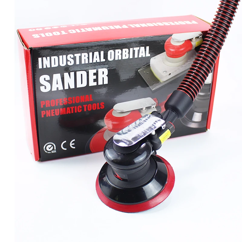 

Yousailing Vacuum Random Orbital Sander 5" Pneumatic Eccentric Sander 5mm Orbit Industrial Level Car Polishing And Waxing Tool