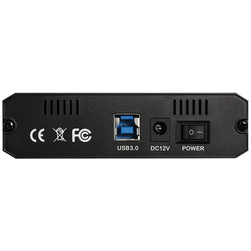 Алюминиевый корпус для внешнего жесткого диска 3 5 дюйма USB 0 SATA 4 ТБ|hard disk enclosure|disk