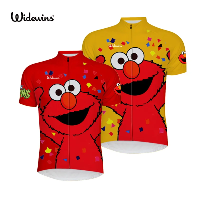 Новинка велосипедная рубашка elmo Джерси с коротким рукавом женская одежда для