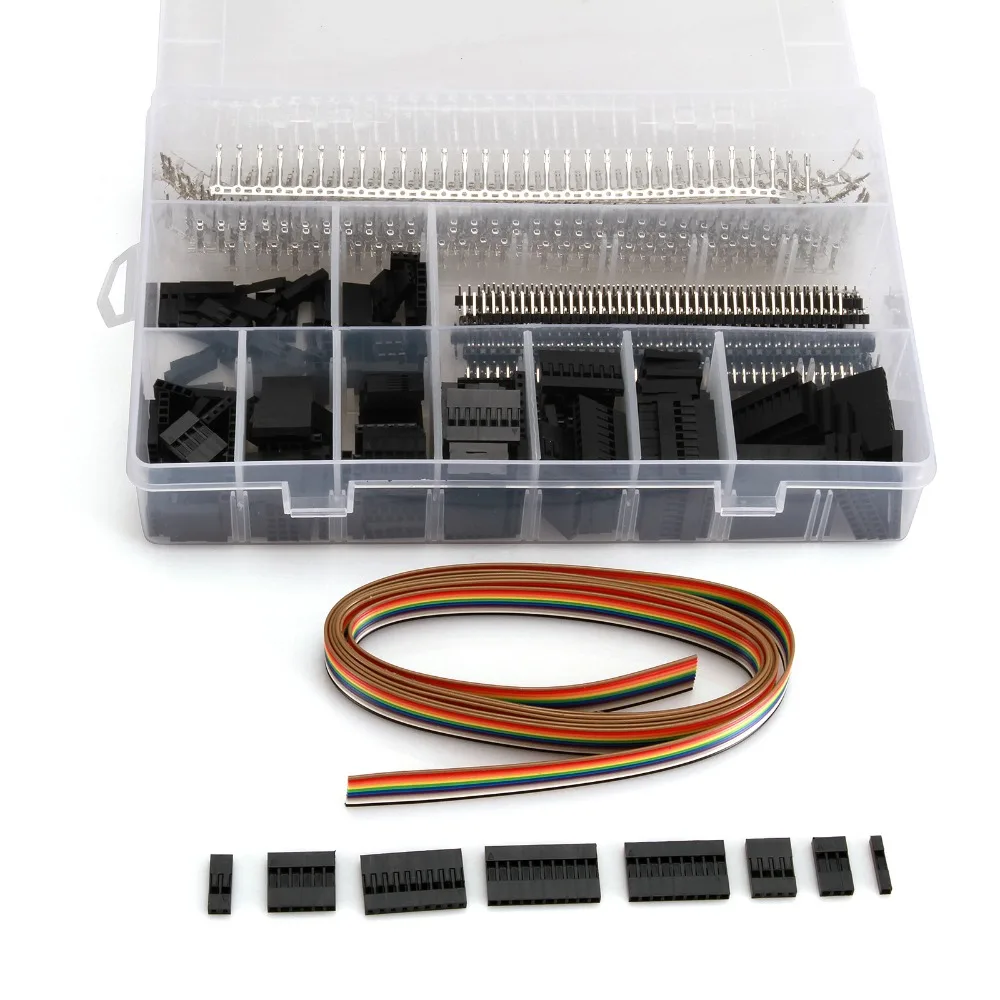 Новое поступление 2017 стандартный разъем комплект штыревых разъемов и кабелей IDC