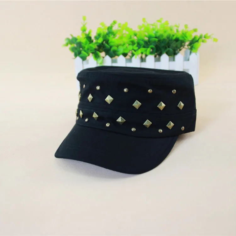 Новые Прибытия Классические Мужские Женщины Регулируемые Армии Равнине Vintage Hat