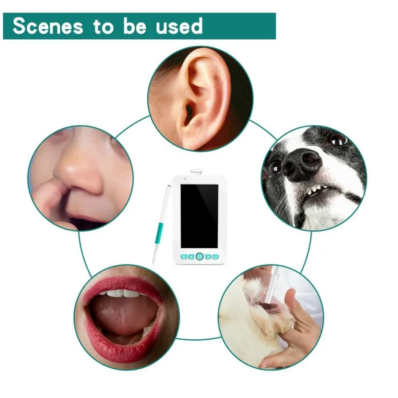 

USB Ear Cleaning Tool HD 4.3 inch Visual Ear Spoon Multifunction Earpick With Mini Camera Pen Ear Care In-ear Cleaning Endoscope