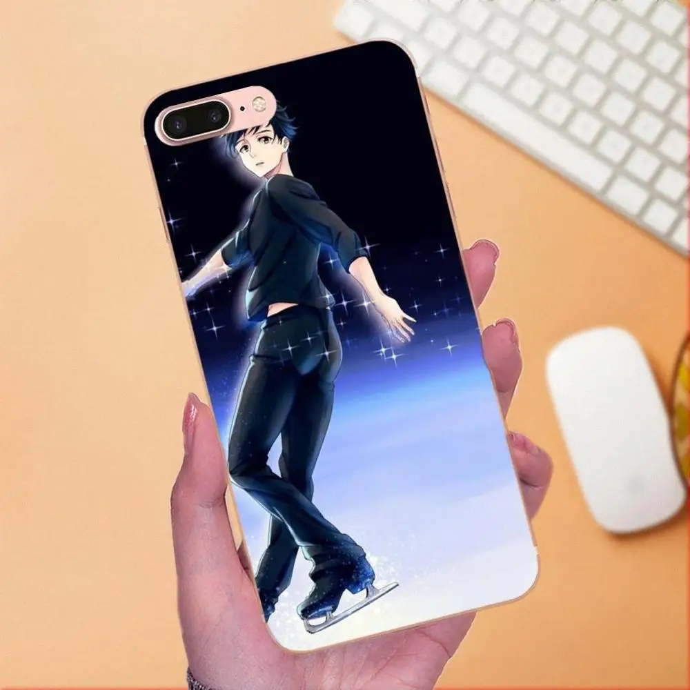 For Apple iPhone 4 4S 5 5C 5S SE 6 6S 7 8 Plus X XS Max XR TPU Cases Covers Ice Skating With Friend Sport | Мобильные телефоны и