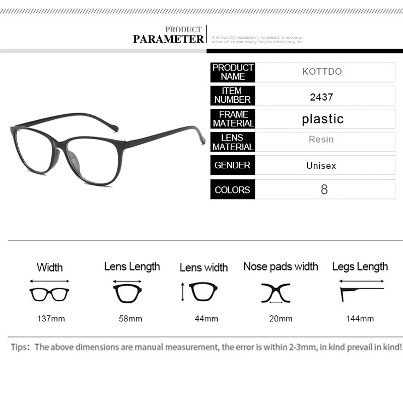 KOTTDO 2019 Женская оправа для очков в стиле кошачьи глаза студенческие круглые очки