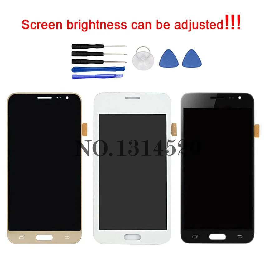 Телефон AMOLED дисплей для Samsung Galaxy J3 2016 J320 J320F J320M J320P ЖК-дисплей сенсорный экран Digitizer
