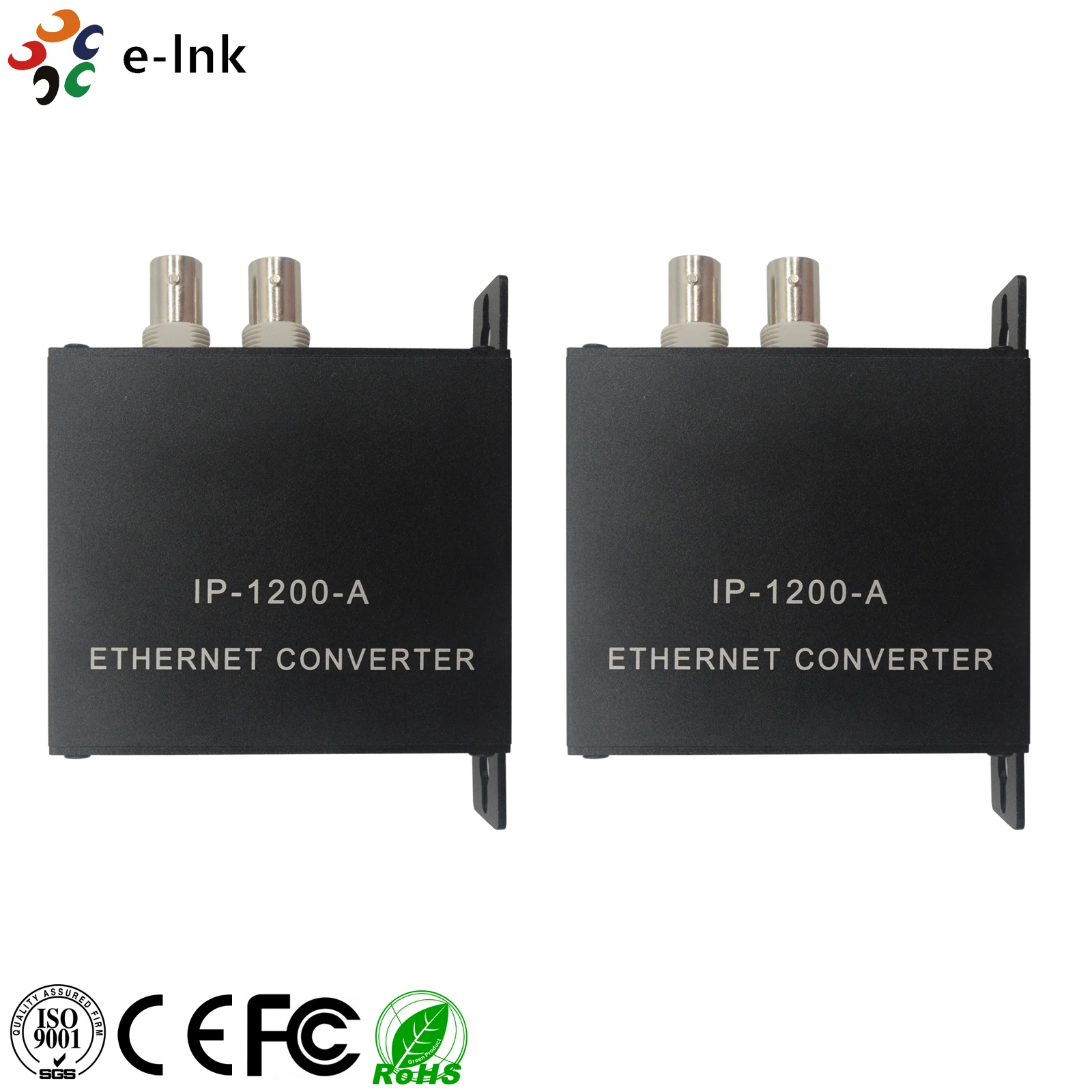 1Ch Ethernet по коаксиальному конвертеру с PoE