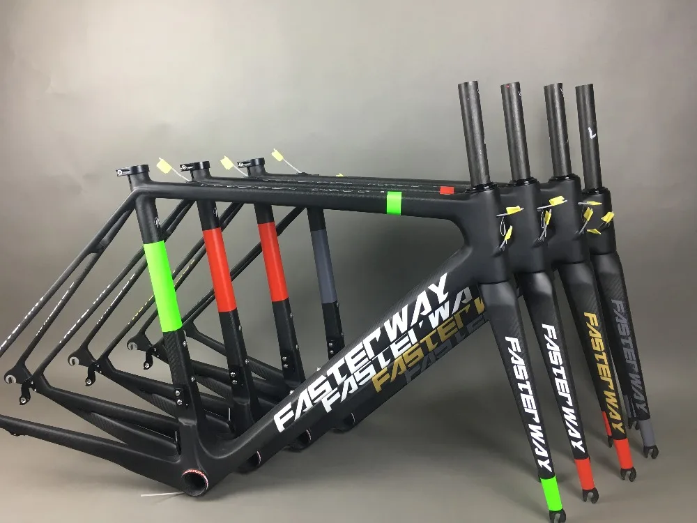 Набор углеродных рамок FASTERWAY PRO 3k для шоссейного велосипеда набор рисунков: