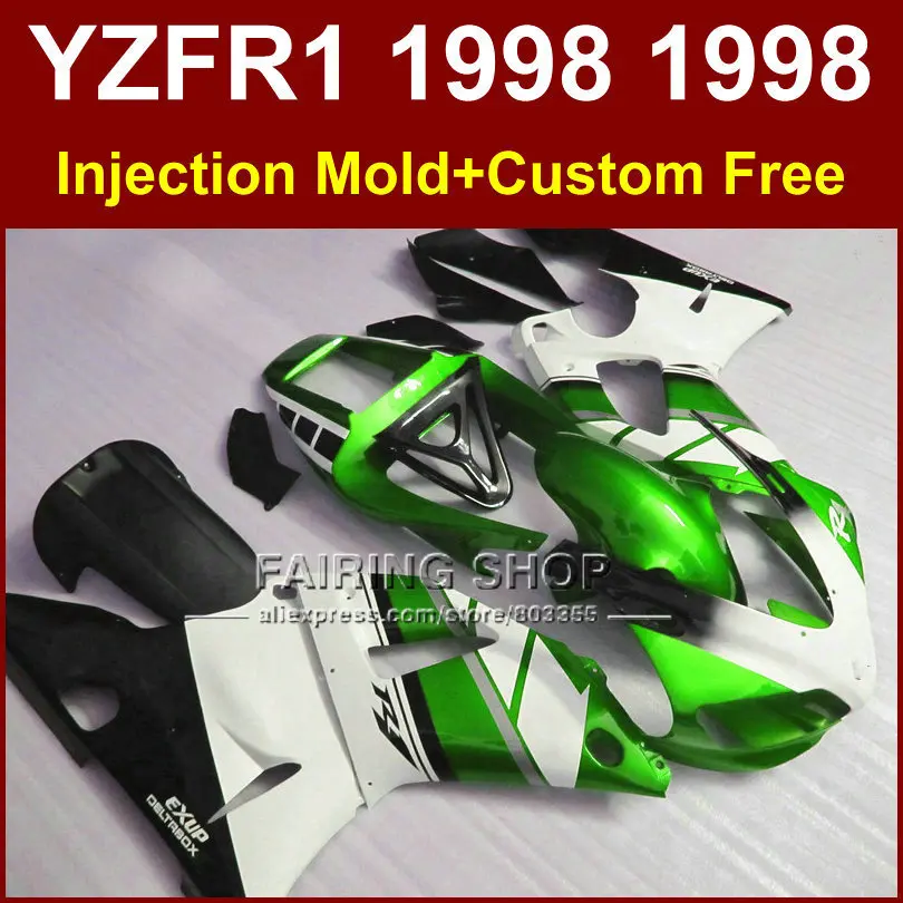 Высококачественный комплект обтекателей JFTG для мотоциклов YAMAHA YZF R1 YZF1000 98 99