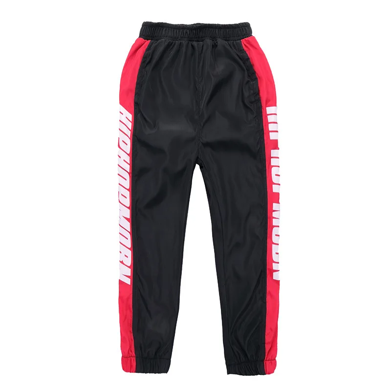 Pants Детский спортивный костюм с длинными рукавами; одежда для уличных танцев для девочек; детская красная укороченная толстовка с капюшоном; топы; брюки; комплект одежды из 2 предметов для подростков; комплект одежды для девочек - Цвет: Pants