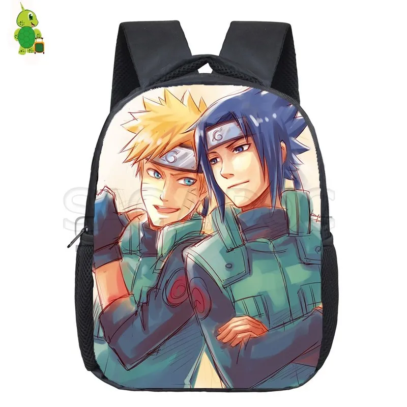 1 Рюкзак с аниме Наруто Uzumaki, детские школьные сумки, рюкзак для малышей, рюкзак для мальчиков и девочек, рюкзак для детского сада, водонепроницаемый рюкзак - Цвет: 1