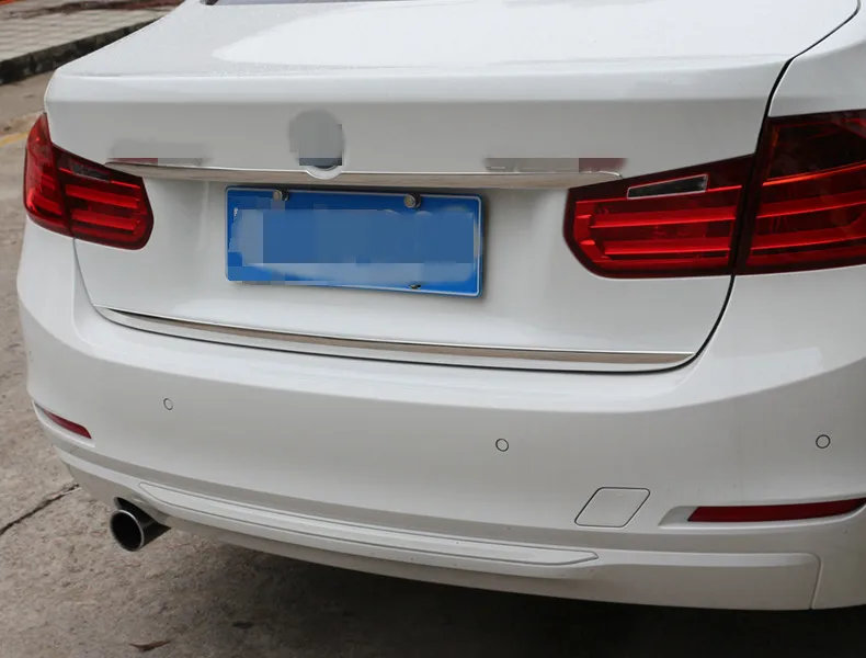 Для BMW 3 серии 316i 318i 320i 330i F30 защитная накладка на багажник задний бампер Защитная
