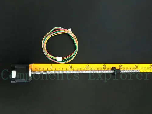Nema17 линейные шаговые двигатели длина 300 мм Tr8 * 4 Acme Leadscrew с резьбой | Строительство