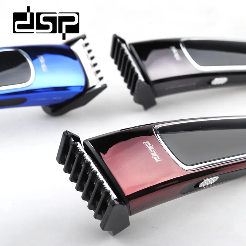 DSP Профессиональный Перезаряжаемые машинка для стрижки волос Электрический