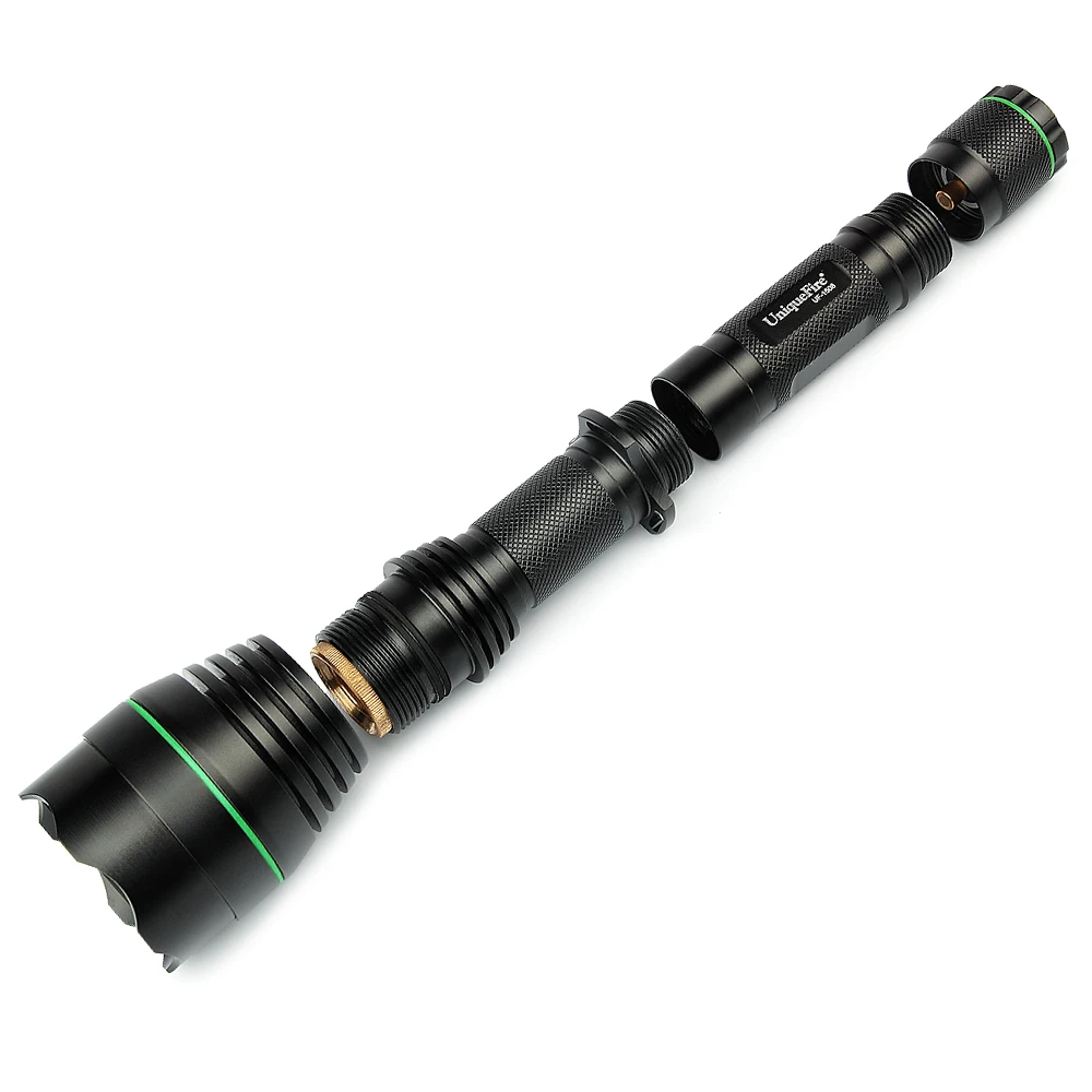 UniqueFire UF-1508 T75 850nm светодиодный инфракрасный фонарь для охоты + 50 мм Головка часть 3