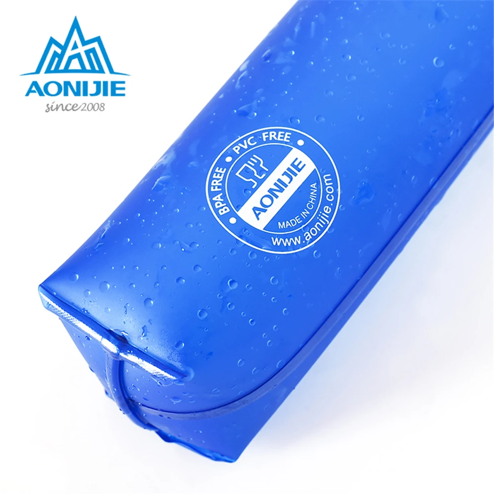 AONIJIE 250 мл 500 спортивный BPA свободный складной мягкий мешок для воды бутылка чайник