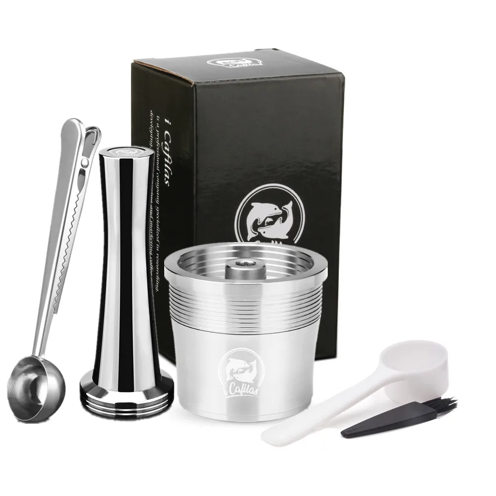 Icafilas фильтры для кофе для illy X7.1 X8 X9 Y5 Y3 Y1.1 Crema капсулы стакан капельницы из нержавеющей стали, многоразовый для illy Кофе вскрытия