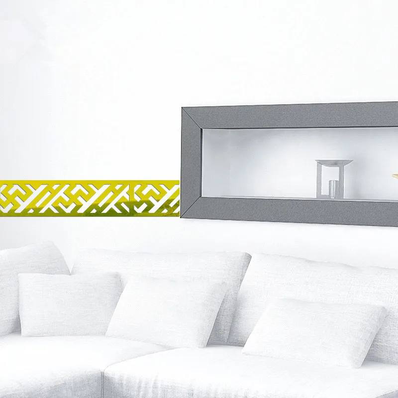 

Free shipping house top mirror wall decoration , 3D roof wall mirror sticker , acrylic mirror wall sticker,10pc/lot