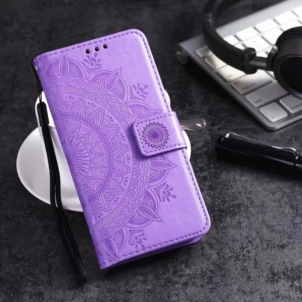 Кожаный флип-чехол для samsung Galaxy A6 A8 плюс J4 J6 A3 A5 J3 J5 J7 S3 S4 S5 S6 S7 край S8 S9 крышка чехол для телефона