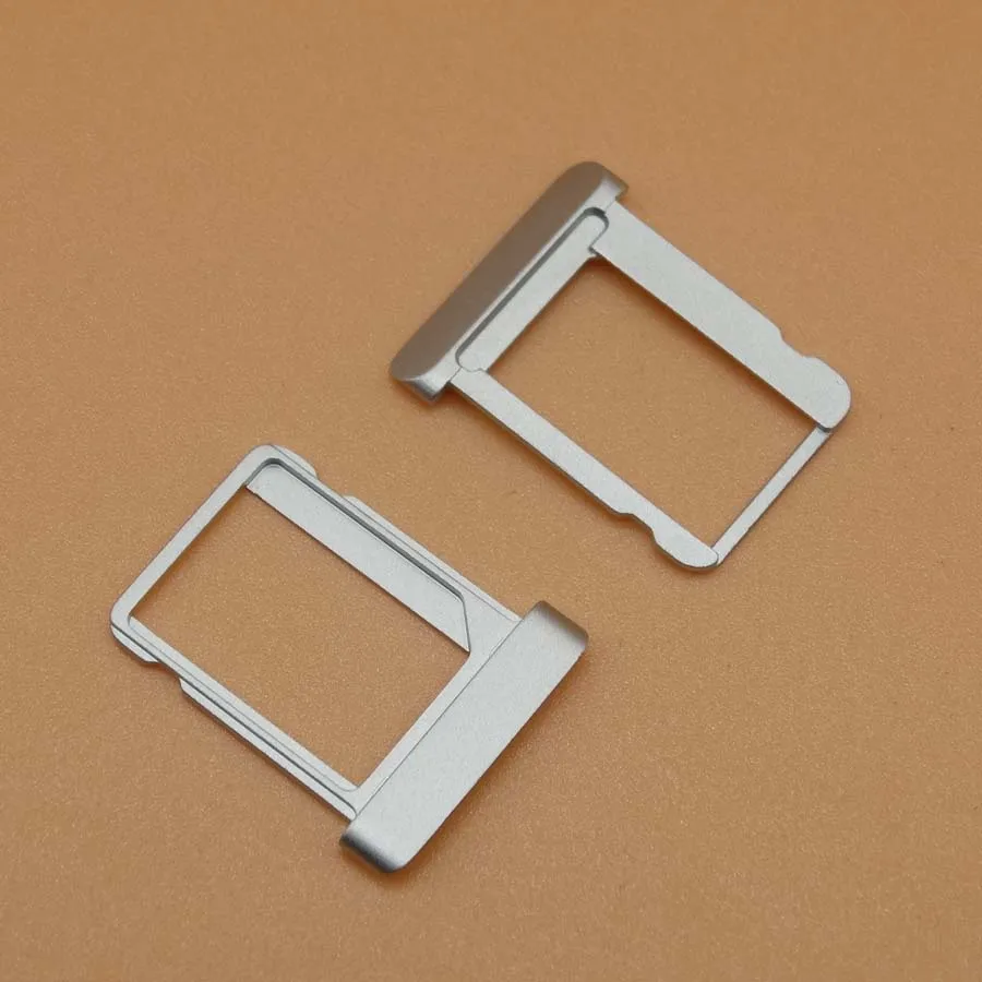 10 шт./лот новый держатель для sim карты слот запасные части iPad 2|Корпусы и рамки
