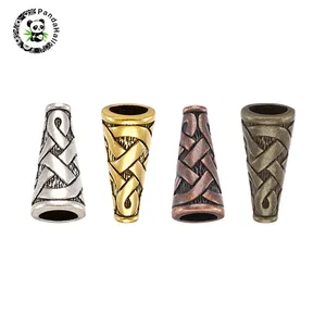 Концевой конус для бижутерии, 20-50 шт.компл., 18x8x8 мм, отверстие 1 мм